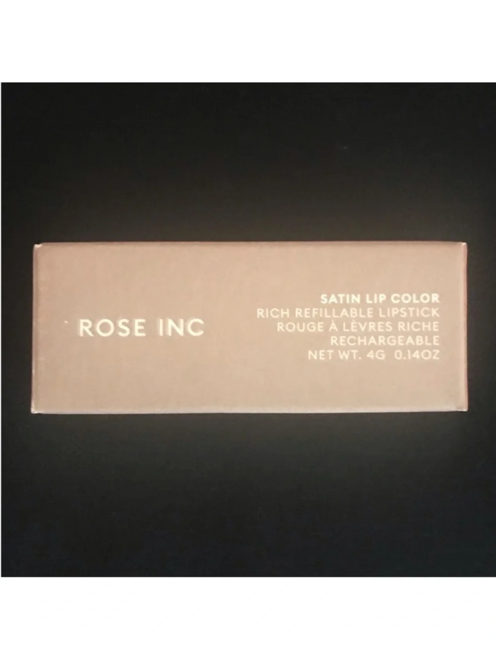 ROSE INC Satin Lip Color Refillable Hydrating Lipstick in Besotted 0.14 oz / 4 g